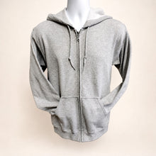 Load image into Gallery viewer, Grey or Black Vestur DNA Zip Up Hoodie | Icelandic Heritage