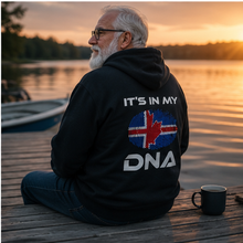 Load image into Gallery viewer, Grey or Black Vestur DNA Zip Up Hoodie | Icelandic Heritage