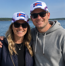 Load image into Gallery viewer, Vestur Íslendingur Icelandic Canadian Heritage Adjustable Cap