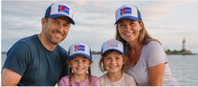Load image into Gallery viewer, Vestur Íslendingur Icelandic Heritage Trucker Hat | Gimli Manitoba