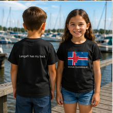 Load image into Gallery viewer, Langamma Has My Back | Langafi Has My Back Toddler Icelandic T-Shirt