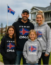 Load image into Gallery viewer, It's In My DNA Icelandic Heritage Hoodie | Vestur Íslendingur