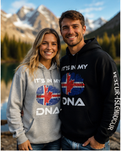 Load image into Gallery viewer, It's In My DNA Icelandic Heritage Hoodie | Vestur Íslendingur