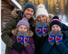Load image into Gallery viewer, Icelandic Heritage Wool Fleece-Lined Mittens | Made for Winter