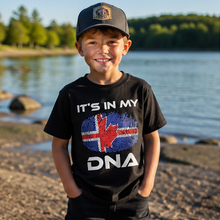 Load image into Gallery viewer, Kids "It’s In My DNA" Icelandic Heritage T-Shirt | Icelandic Pride