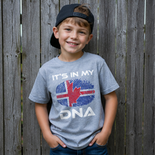 Load image into Gallery viewer, Kids "It’s In My DNA" Icelandic Heritage T-Shirt | Icelandic Pride
