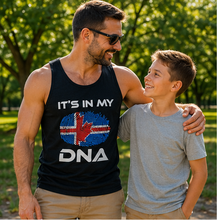 Load image into Gallery viewer, Men's Icelandic DNA Tank Top | Icelandic Heritage Muscle Shirt