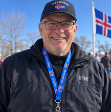 Load image into Gallery viewer, Icelandic Heritage Lanyard | Hnausa, Hnausa Store &amp; Vestur