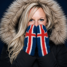 Load image into Gallery viewer, Authentic Icelandic Wool Mittens | Handmade in Iceland for Adults &amp; Kids