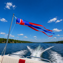 Load image into Gallery viewer, Icelandic People of Canada Windsock | Gimli Heritage Decor