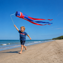 Load image into Gallery viewer, Icelandic People of Canada Windsock | Gimli Heritage Decor