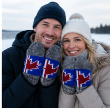 Load image into Gallery viewer, Icelandic Heritage Wool Fleece-Lined Mittens | Made for Winter