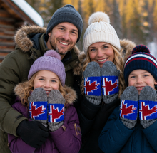 Load image into Gallery viewer, Icelandic Heritage Wool Fleece-Lined Mittens | Made for Winter
