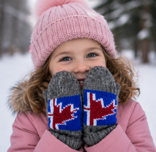 Load image into Gallery viewer, Icelandic Heritage Wool Fleece-Lined Mittens | Made for Winter